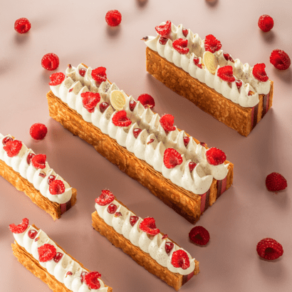Millefeuille Framboise Vanille