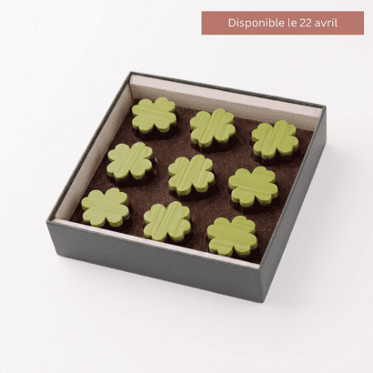 Coffret de Chocolat - Trèfles Chanceux