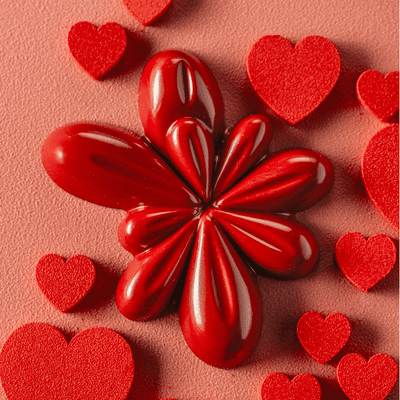 Tablette "Flower Power" - Edition Saint-Valentin