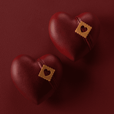 Bonbonnière Cœur - Chocolat Noir