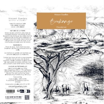 Tablette - Pure Origine - Boukonzo (Ouganda) 65%