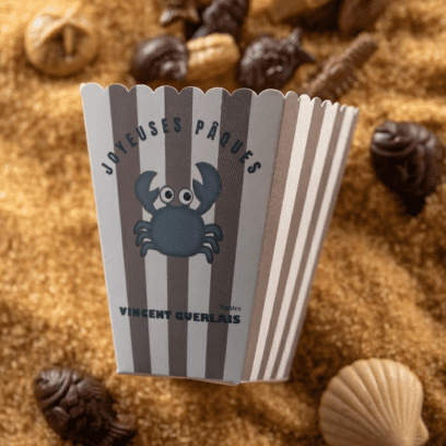 La Boite Pop Corn - Edition Crabe