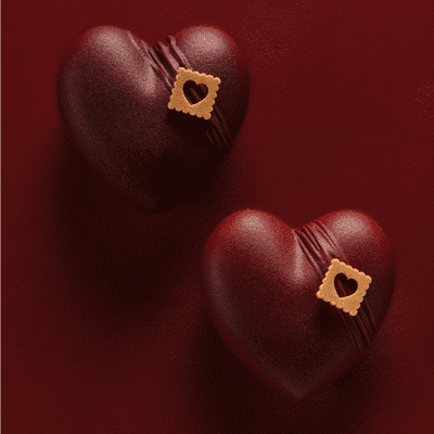 Bonbonnière Cœur - Chocolat Lait